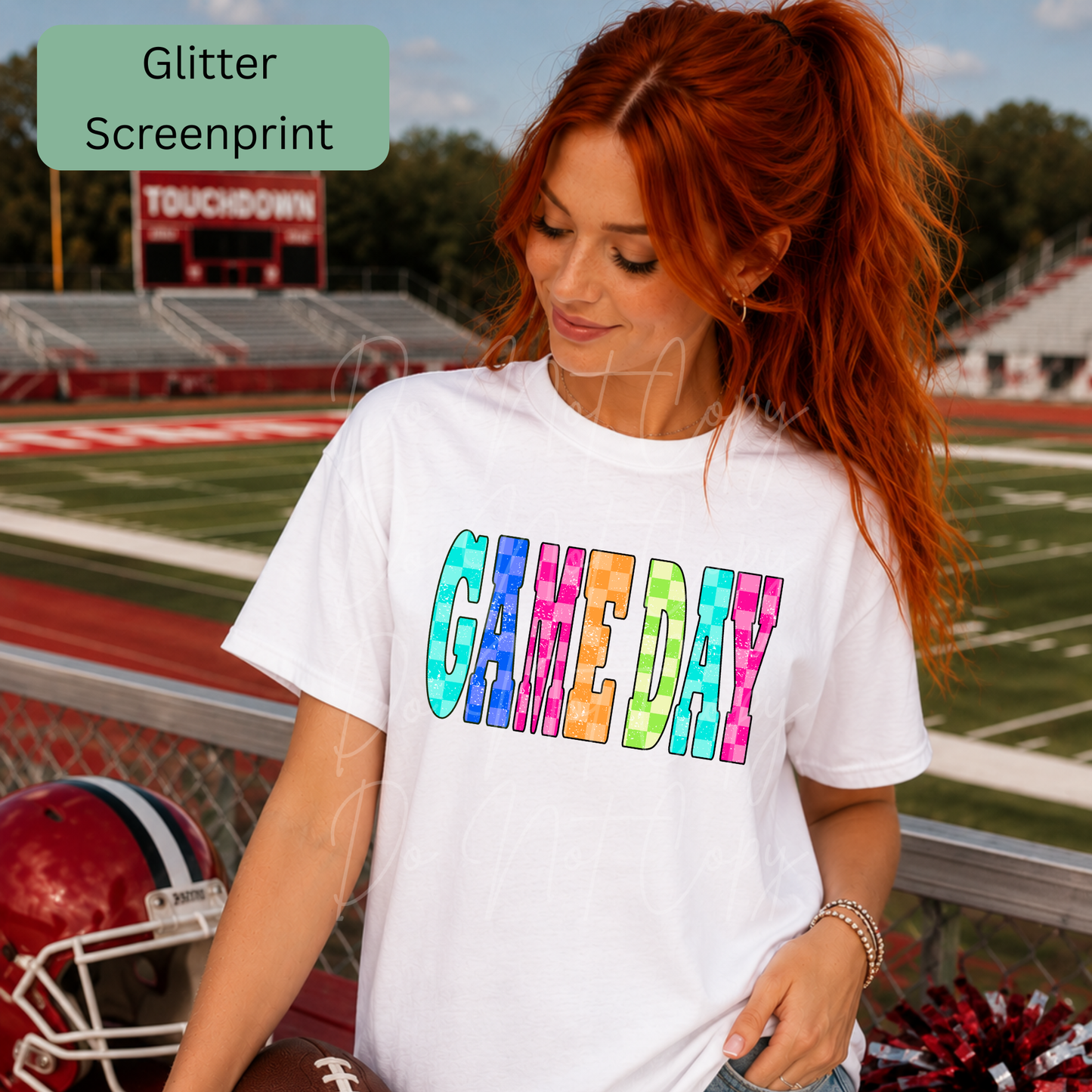 228 game day (glitter screenprint) 