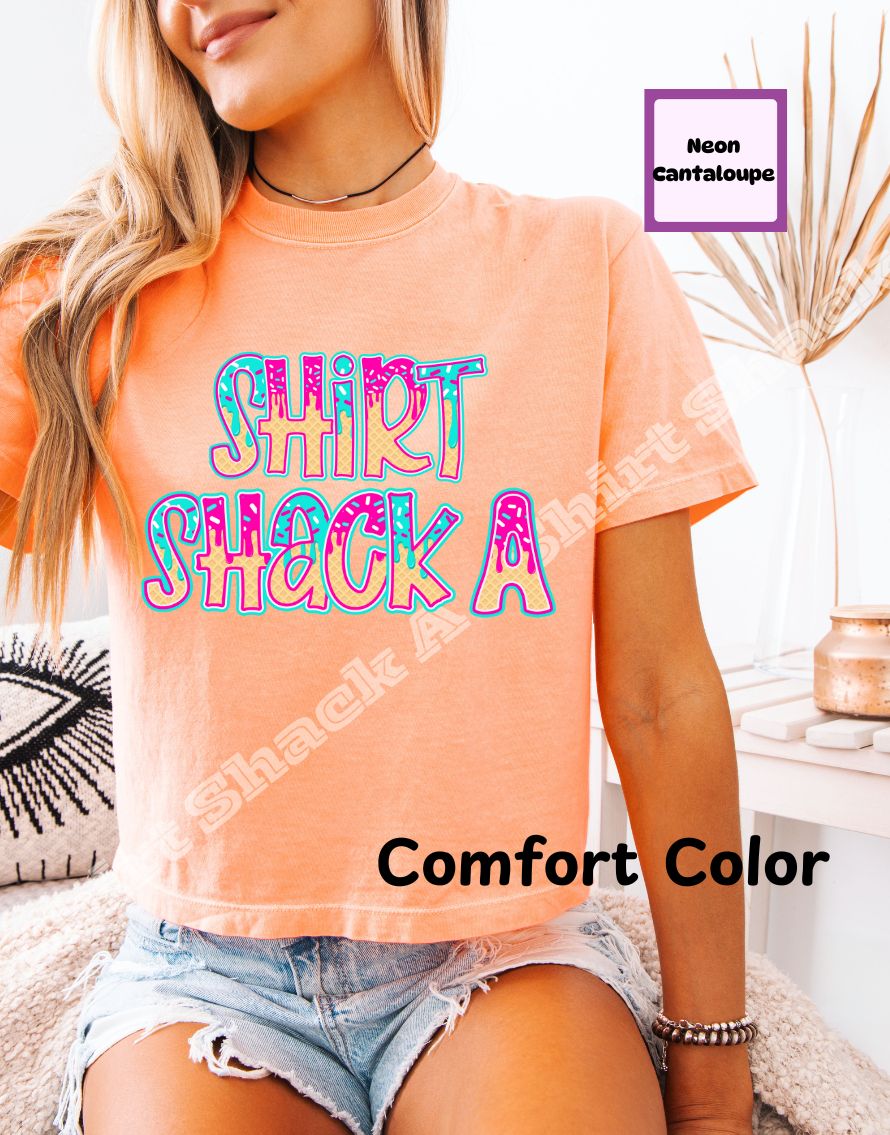 Shirt Shack A Ice Cream Drip