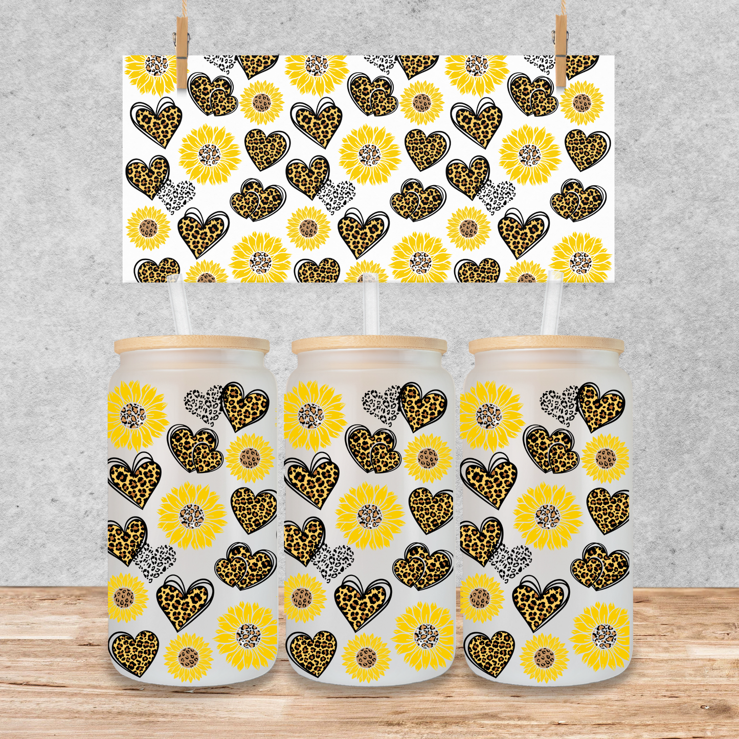 21 sunflower and hearts