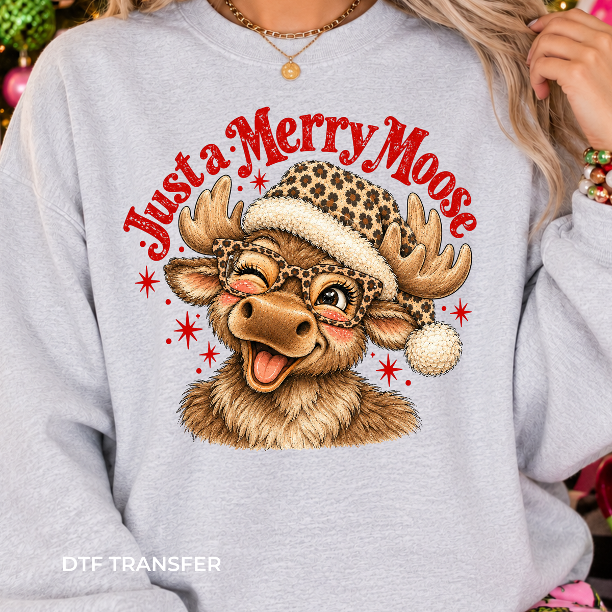 Just a merry moose