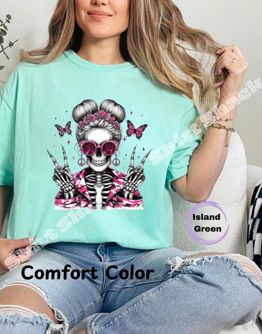 Pink Camo Skelly