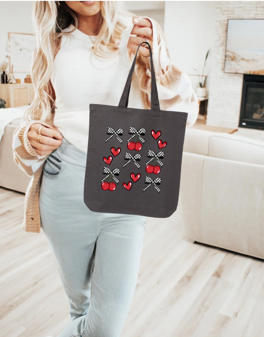 Checkered Cherry Collage