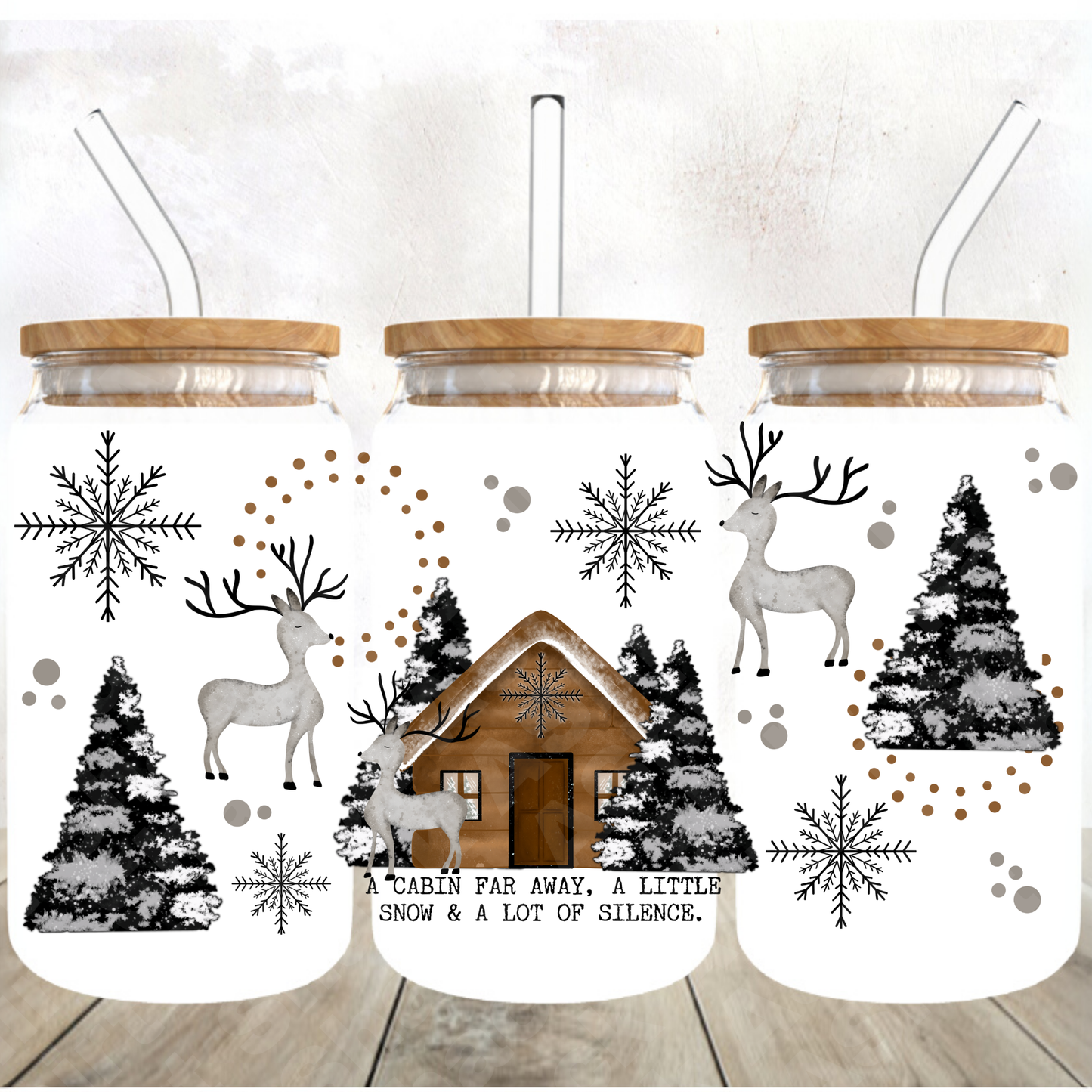 11.14 Cup Wrap #5 Log Cabin