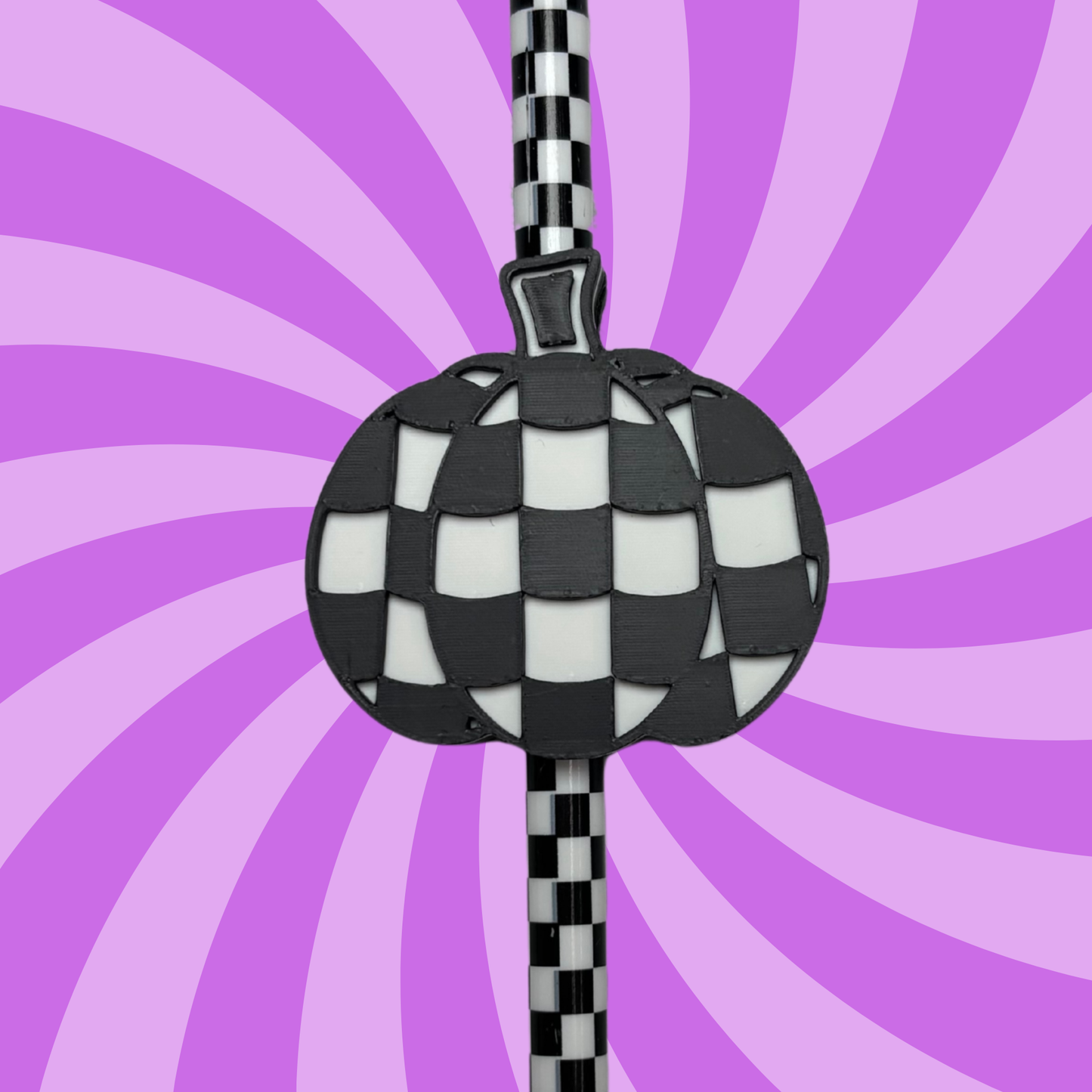 Checkered pumpkin