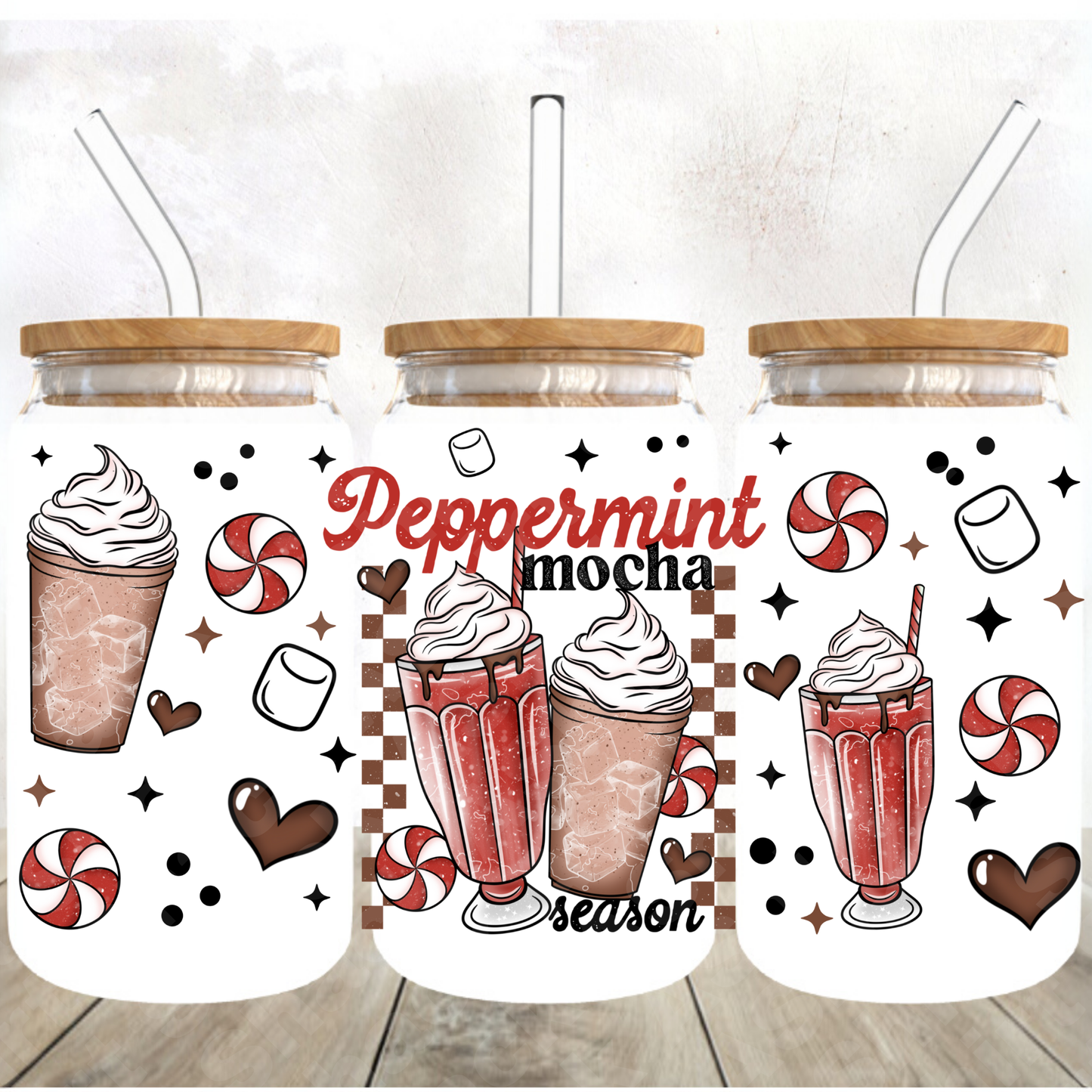 11.21 Cup Wrap #3 Peppermint Mocha Season