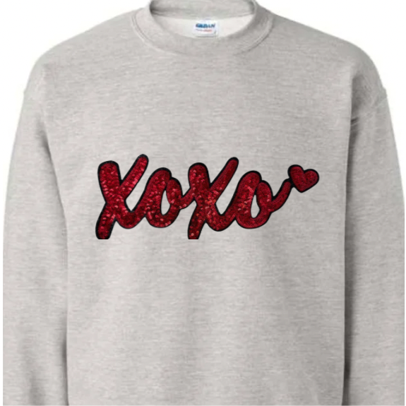 XOXO, Red Sequin Patch