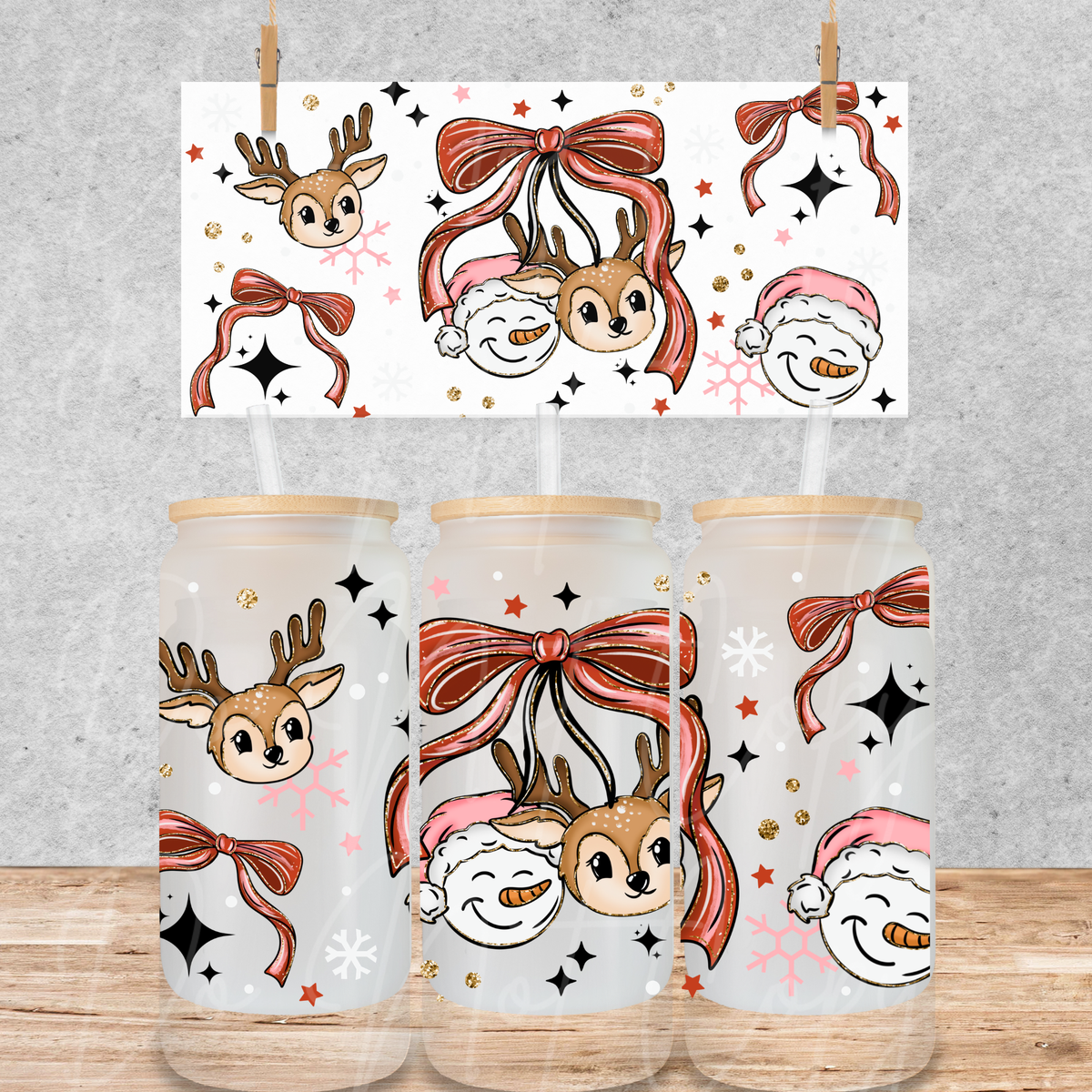 Santa Deer Cherry *Semi Exclusive