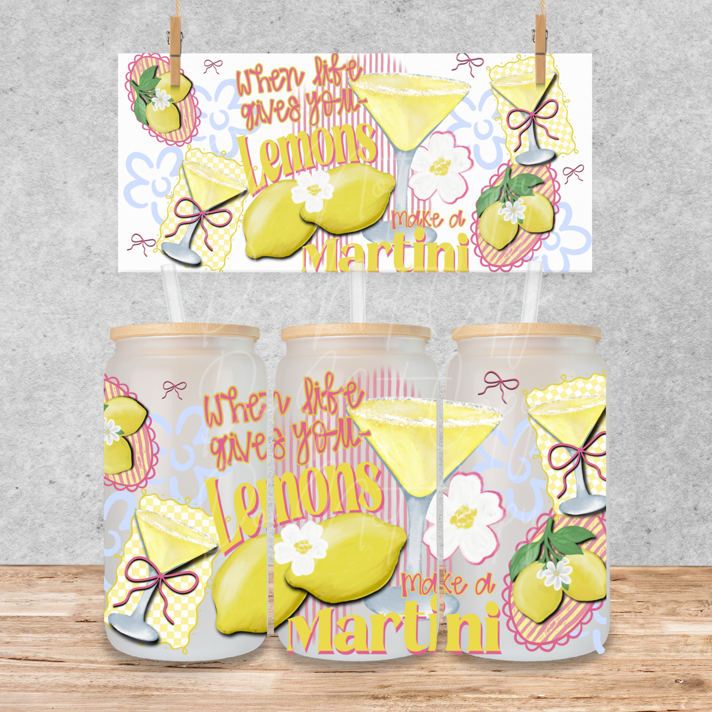 A40 lemon martini