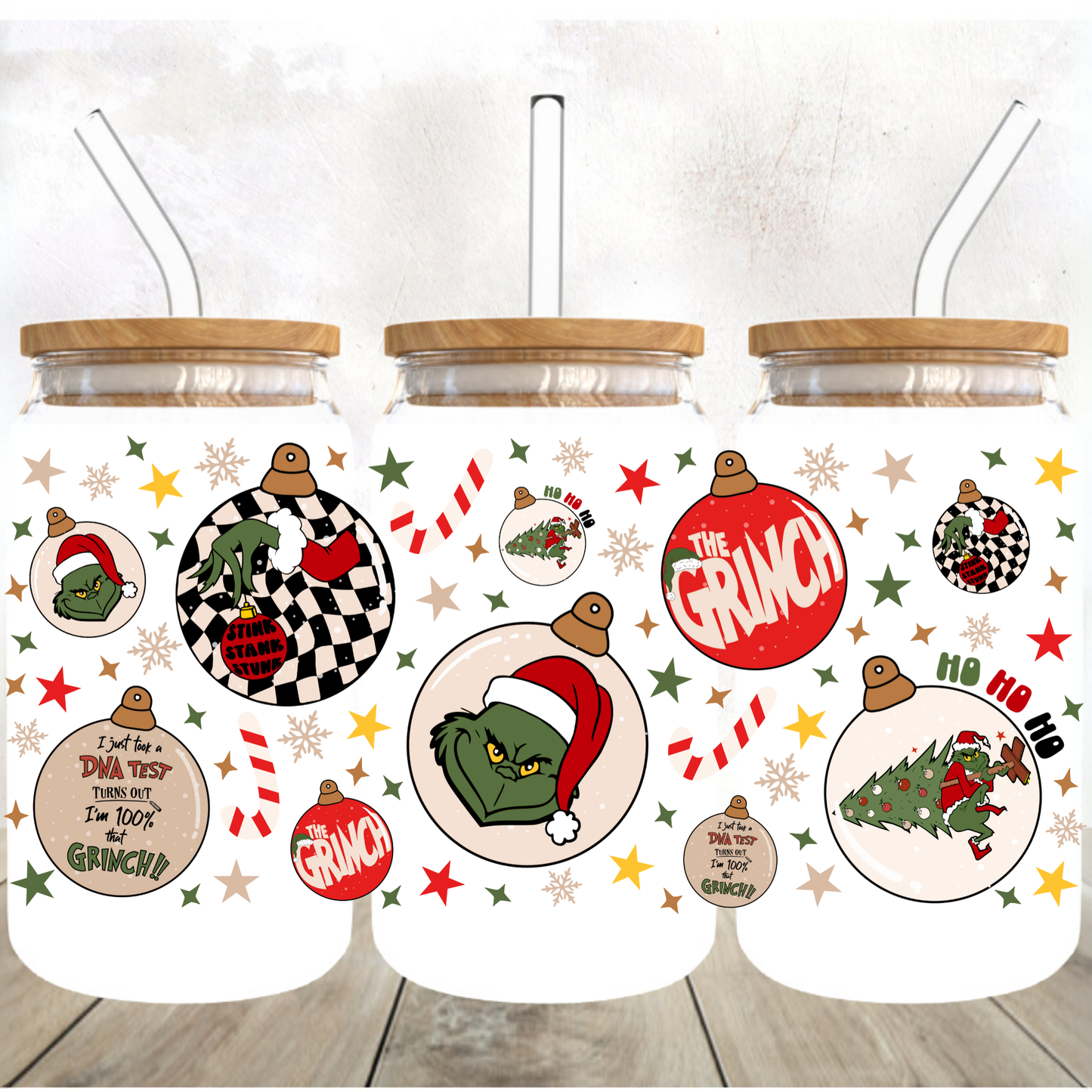 10.31 -Cup Wrap #2 Greenman Ornaments