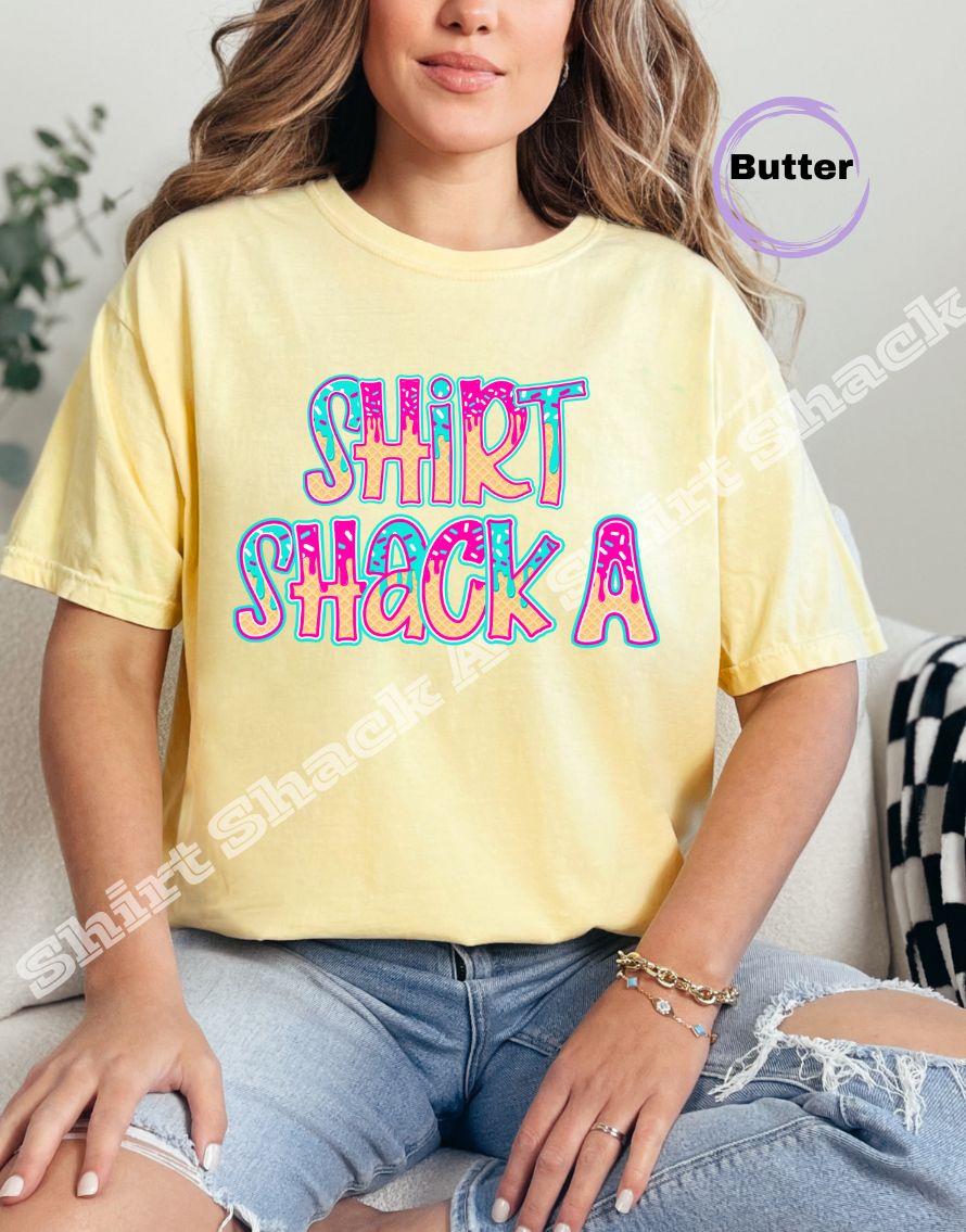 Shirt Shack A Ice Cream Drip