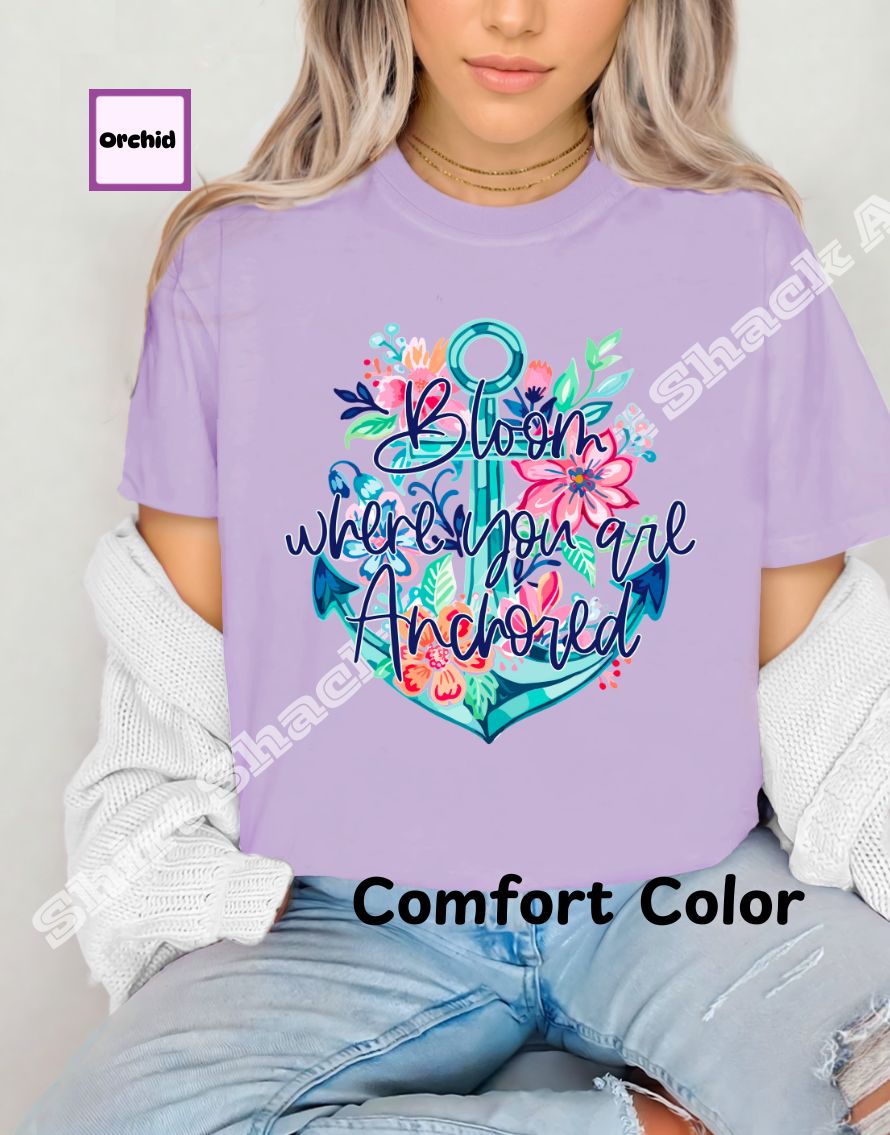 Bloom Where You Are Anchored