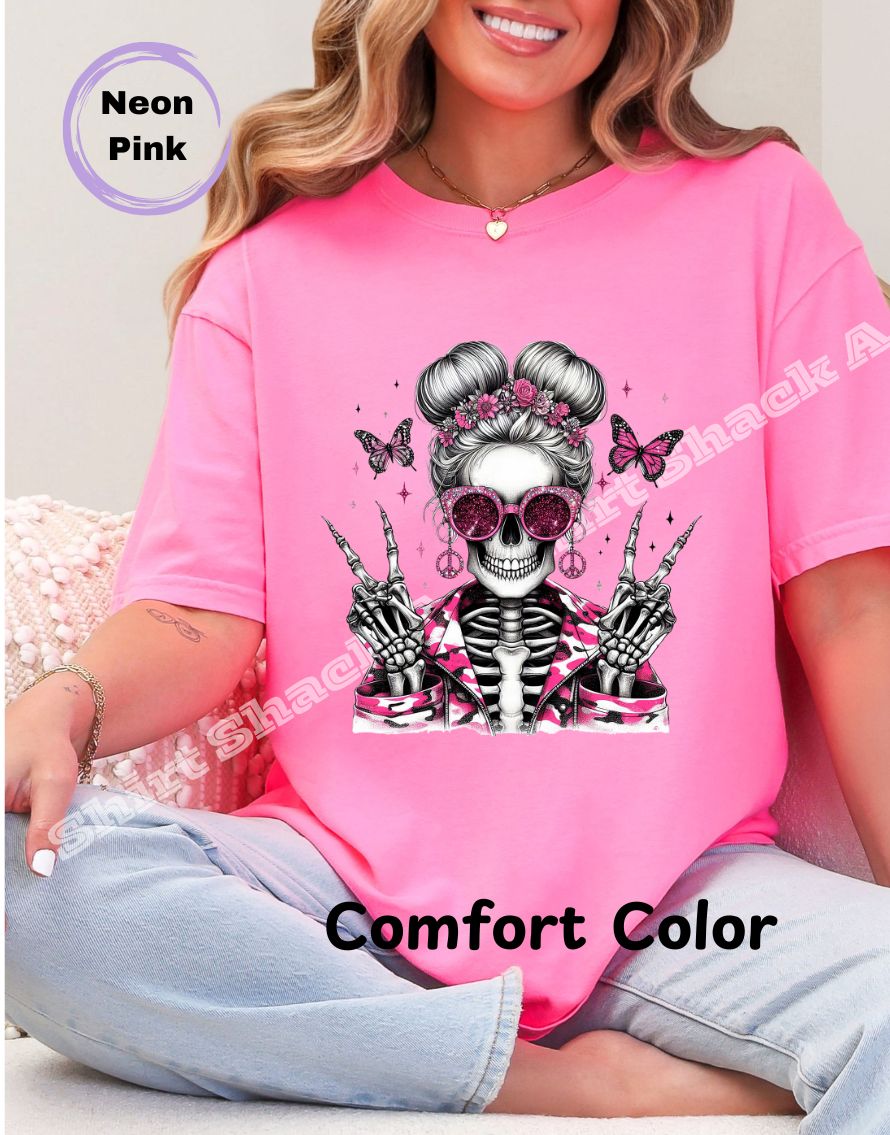Pink Camo Skelly