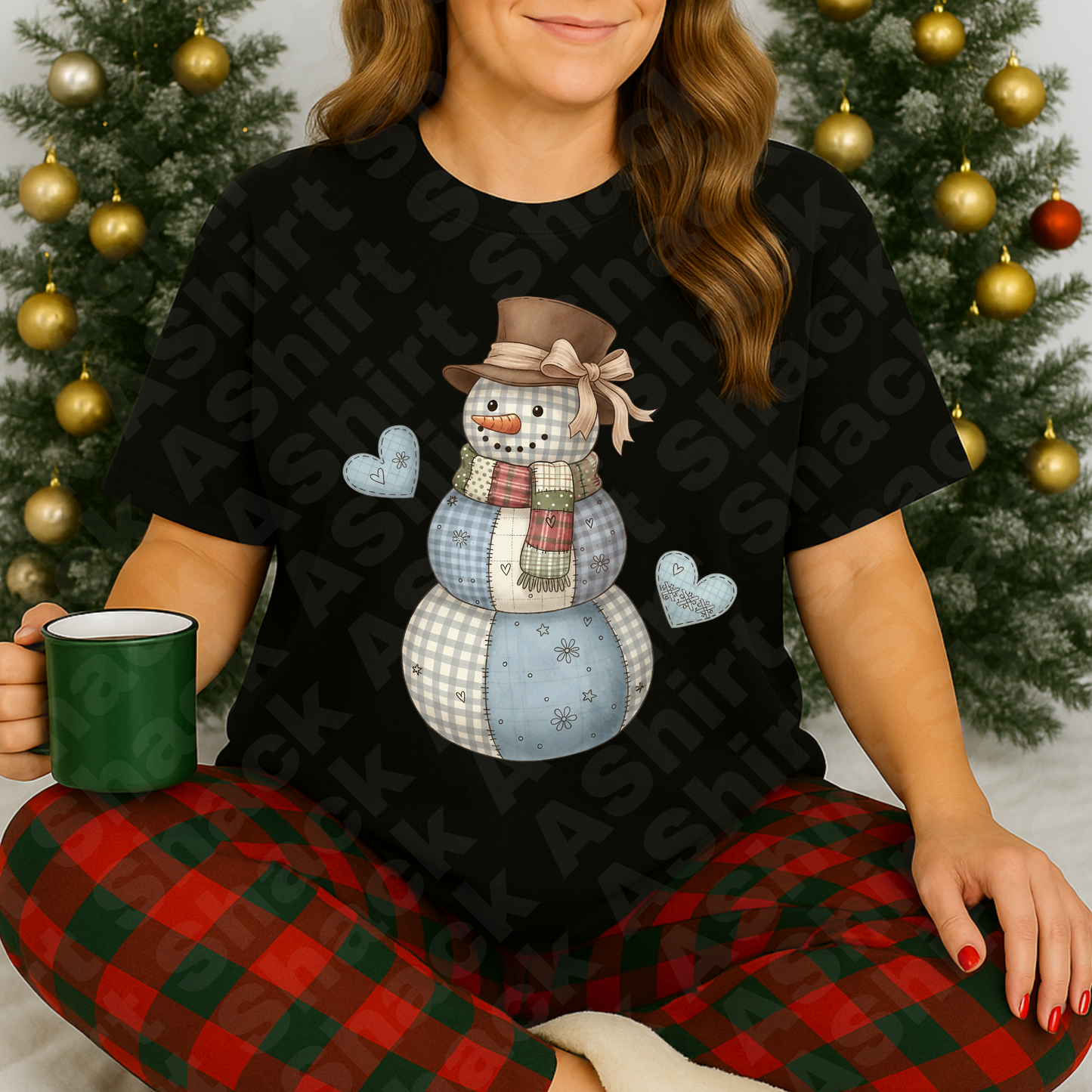 13G Patchwork Snowman