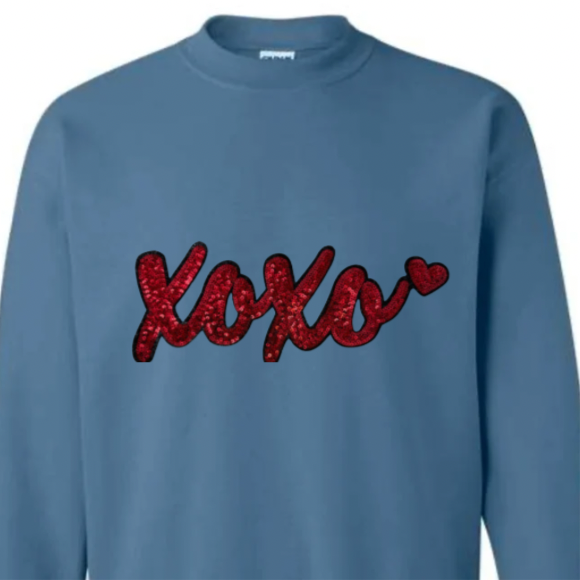 XOXO, Red Sequin Patch