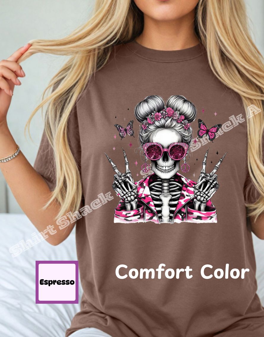 Pink Camo Skelly
