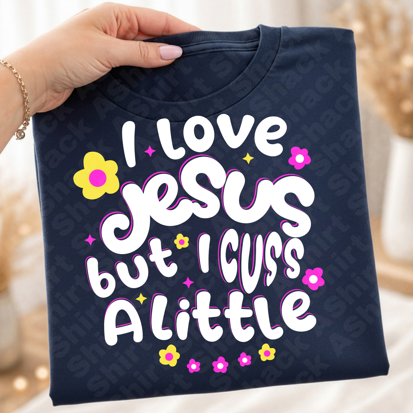 13D I love Jesus but I cuss alittle
