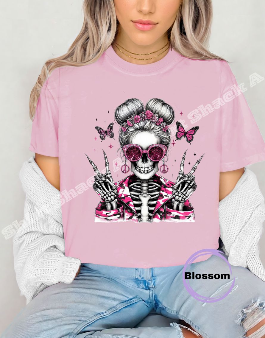 Pink Camo Skelly