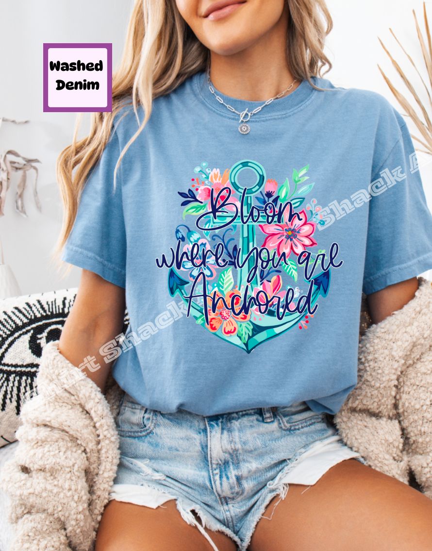 Bloom Where You Are Anchored