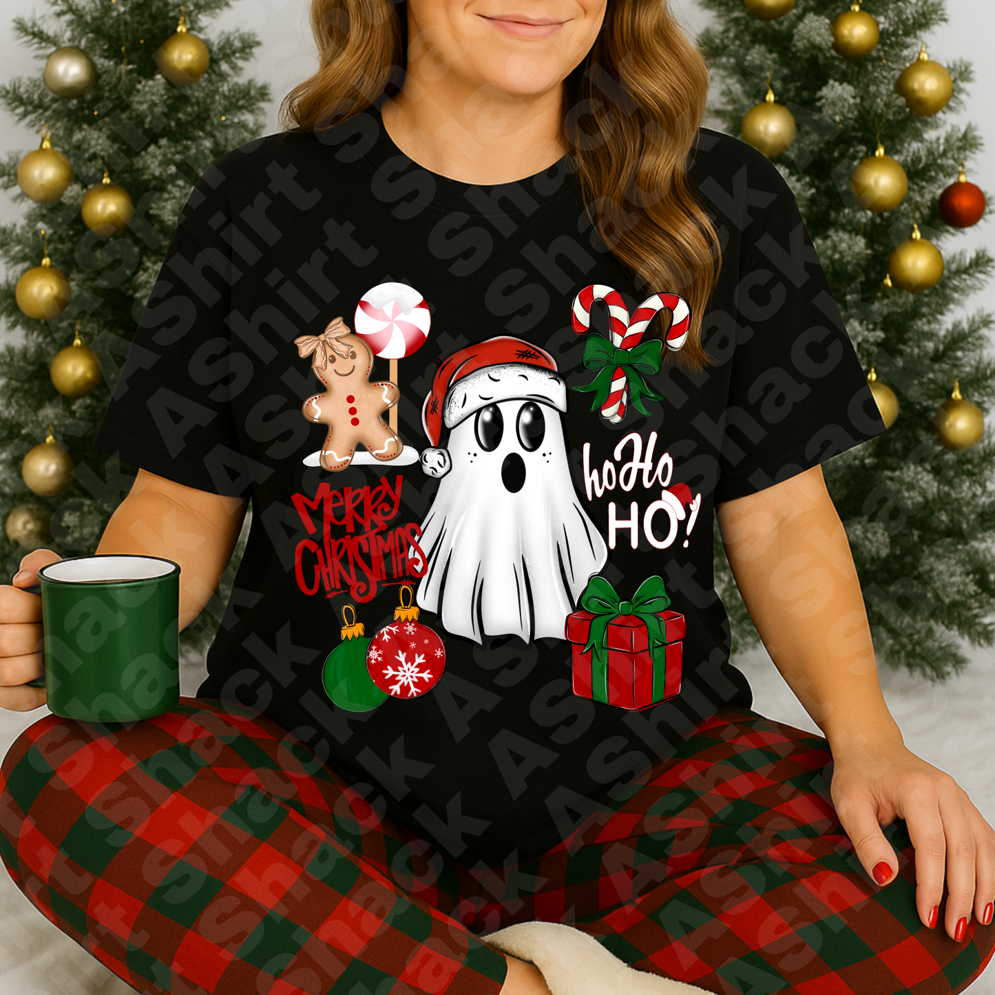 26C Merry Christmas ghost