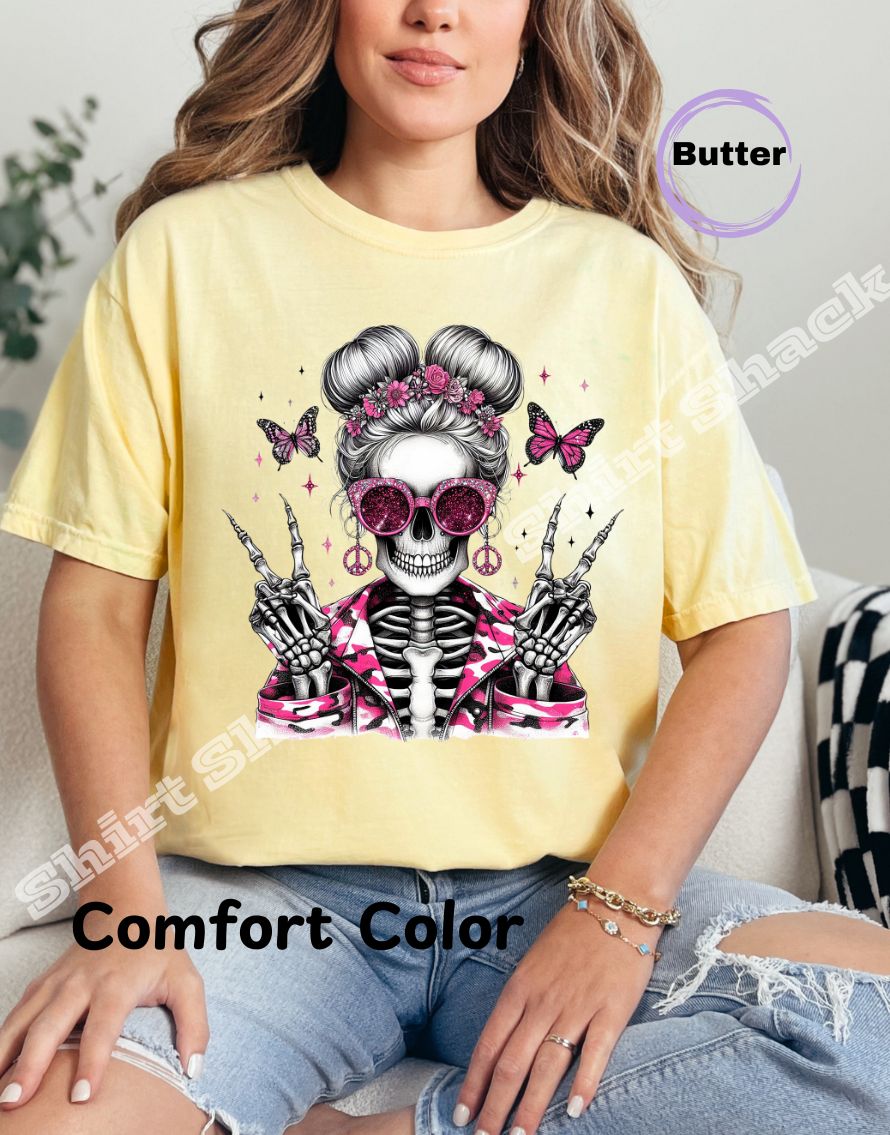 Pink Camo Skelly