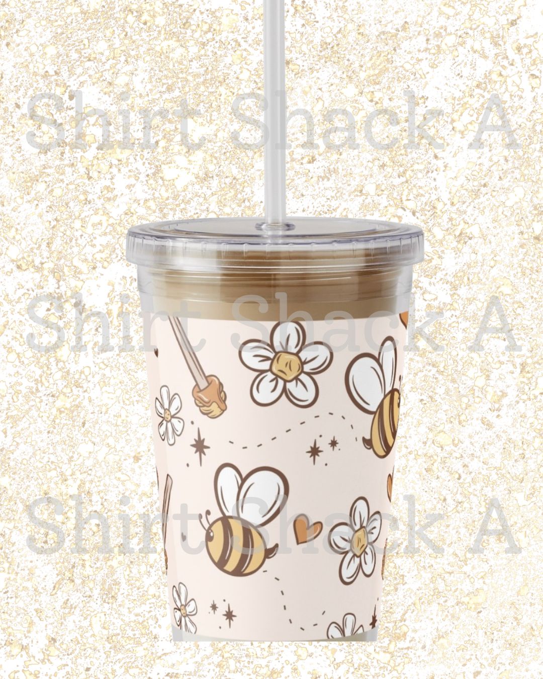Bee, Small Coffee Koozie