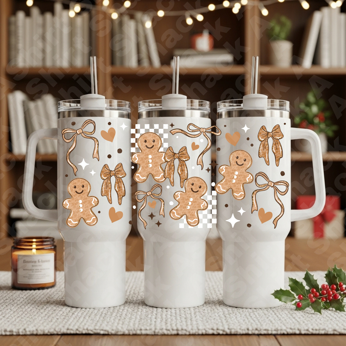 208 Gingerbread Bows -40oz