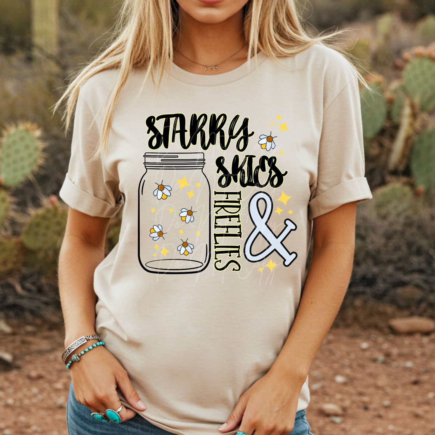 223 starry skies and fireflies