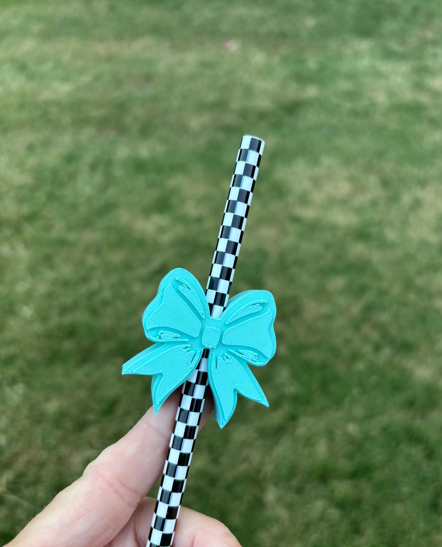 Teal Bow
