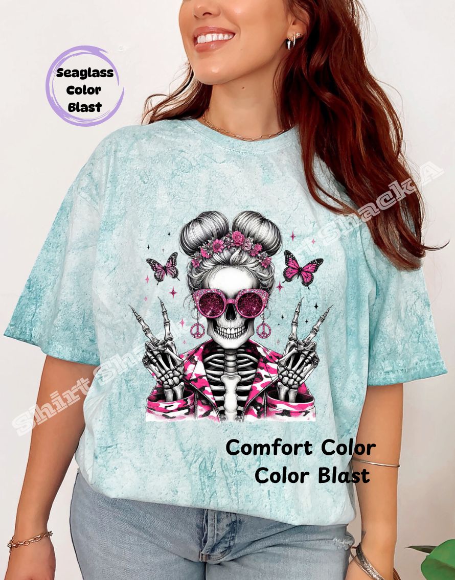 Pink Camo Skelly