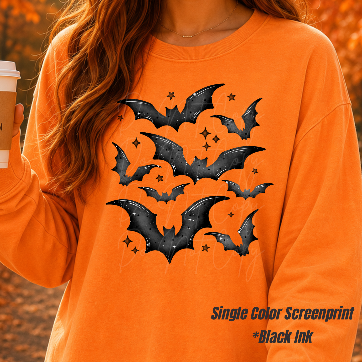 225 bats **SINGLE COLOR SCREENPRINT BLACK INK**