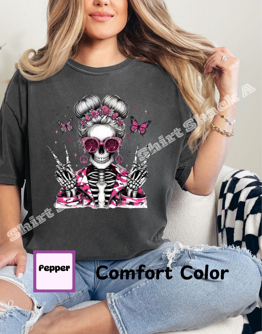 Pink Camo Skelly