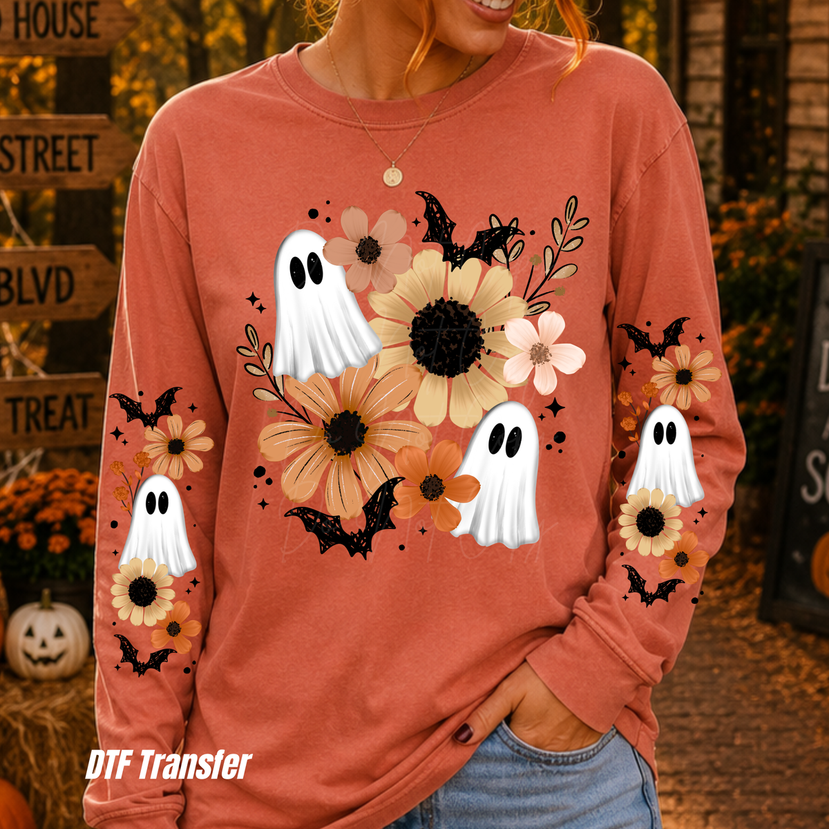 Daisy Ghost with double sleeves