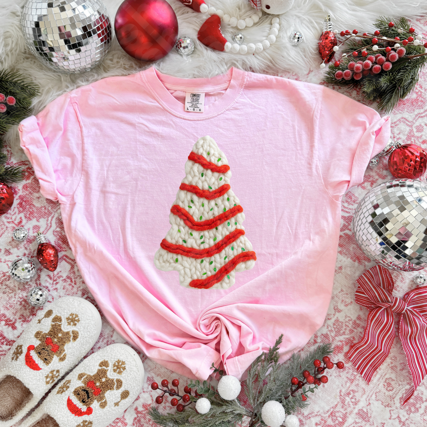 11E Christmas tree cake Yarn