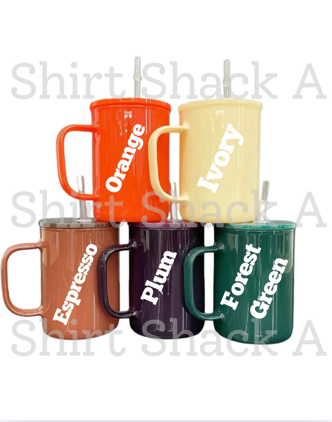 17oz Coffee Mug with Acrylic Lid