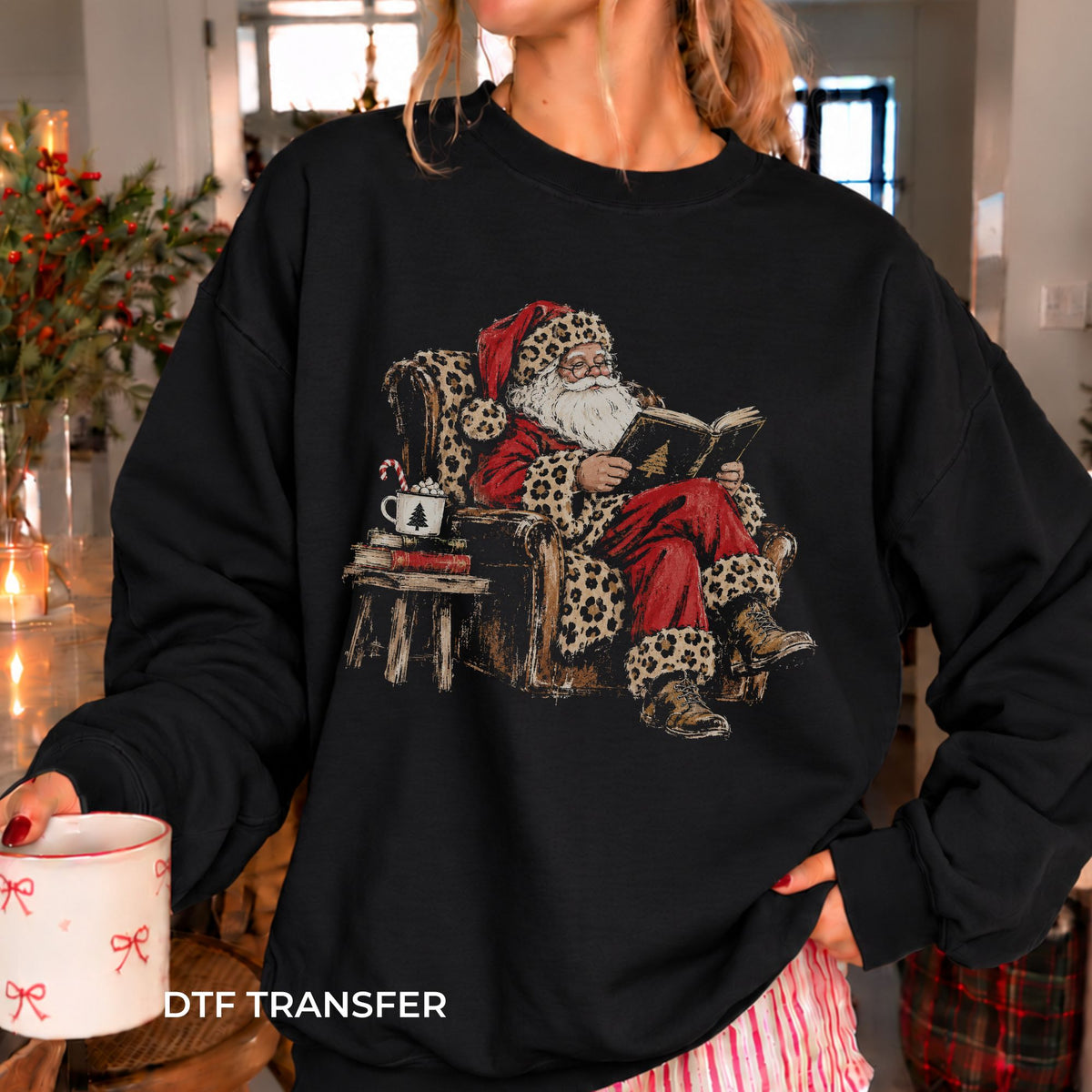 Santa Reading