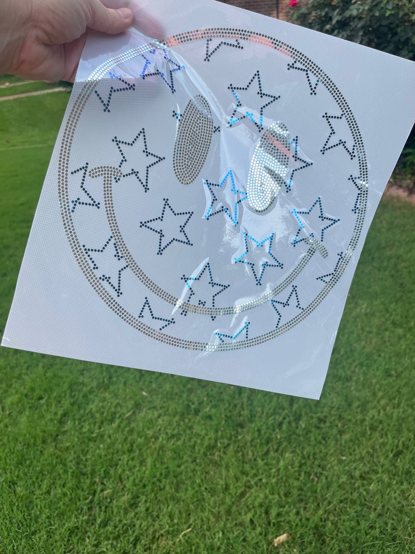 Smiley with Blue Stars “Spangle”