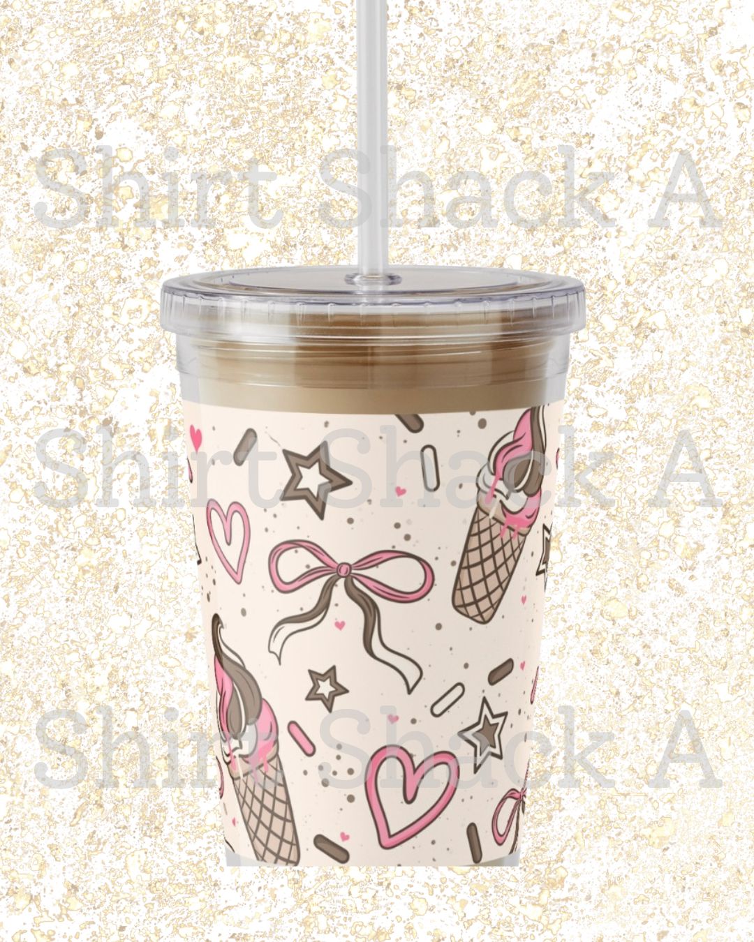 Ice Cream Cone, Small Coffee Koozie