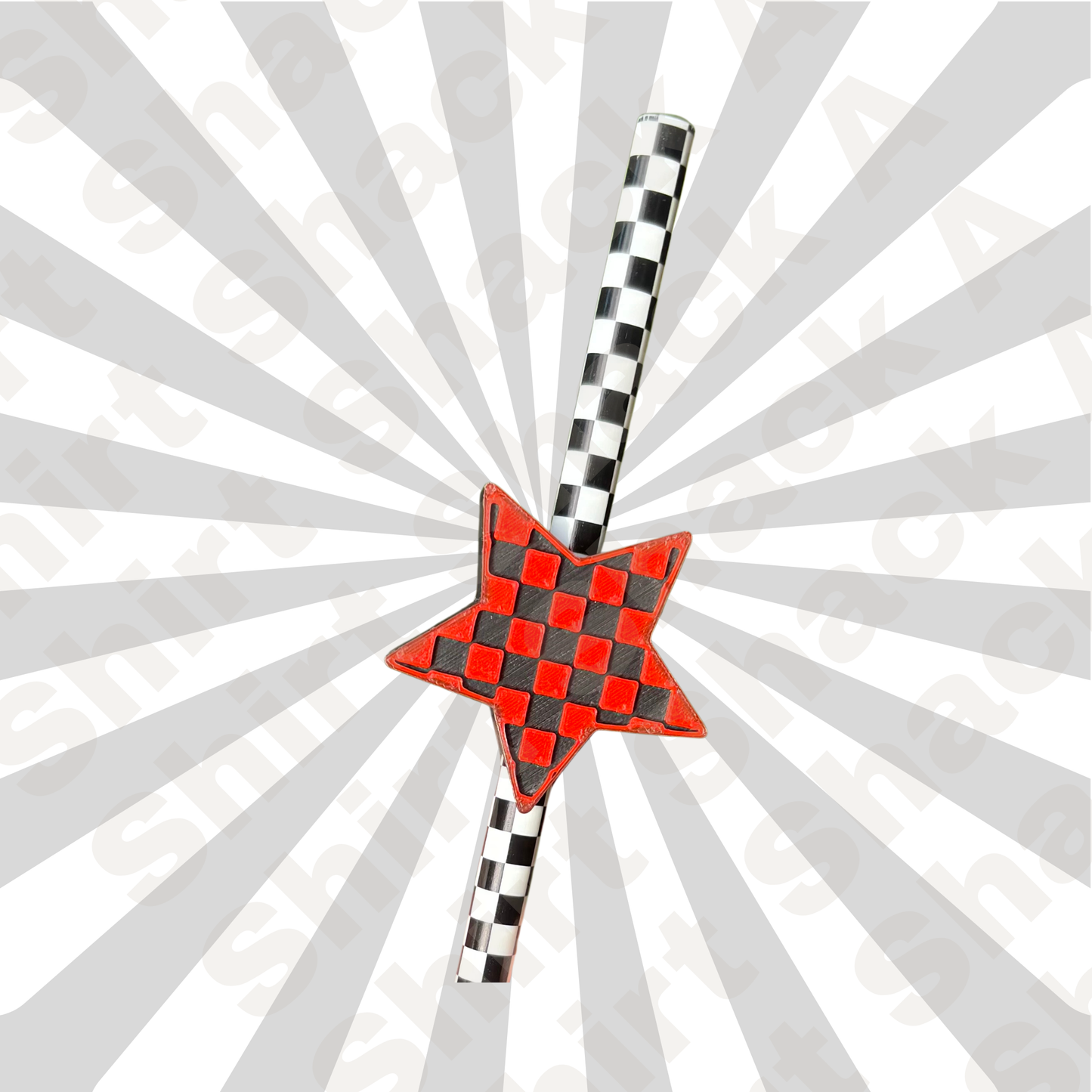 Red checkered Star