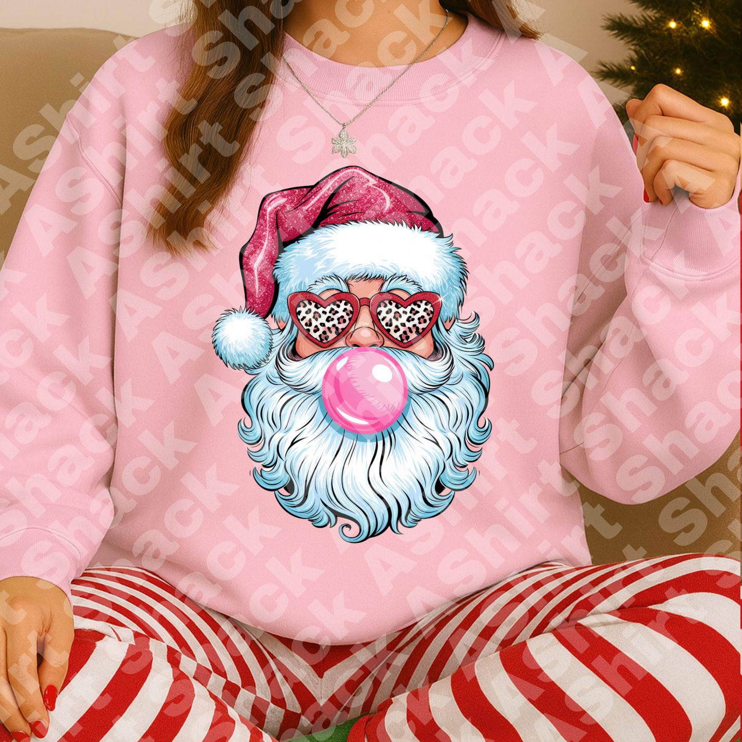 14E bubblegum Santa 