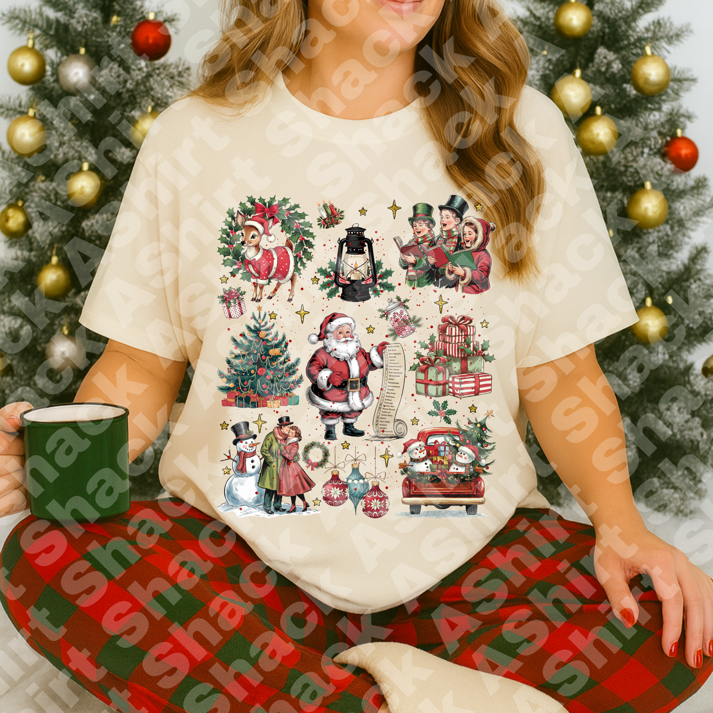 14F Vintage Christmas collage 