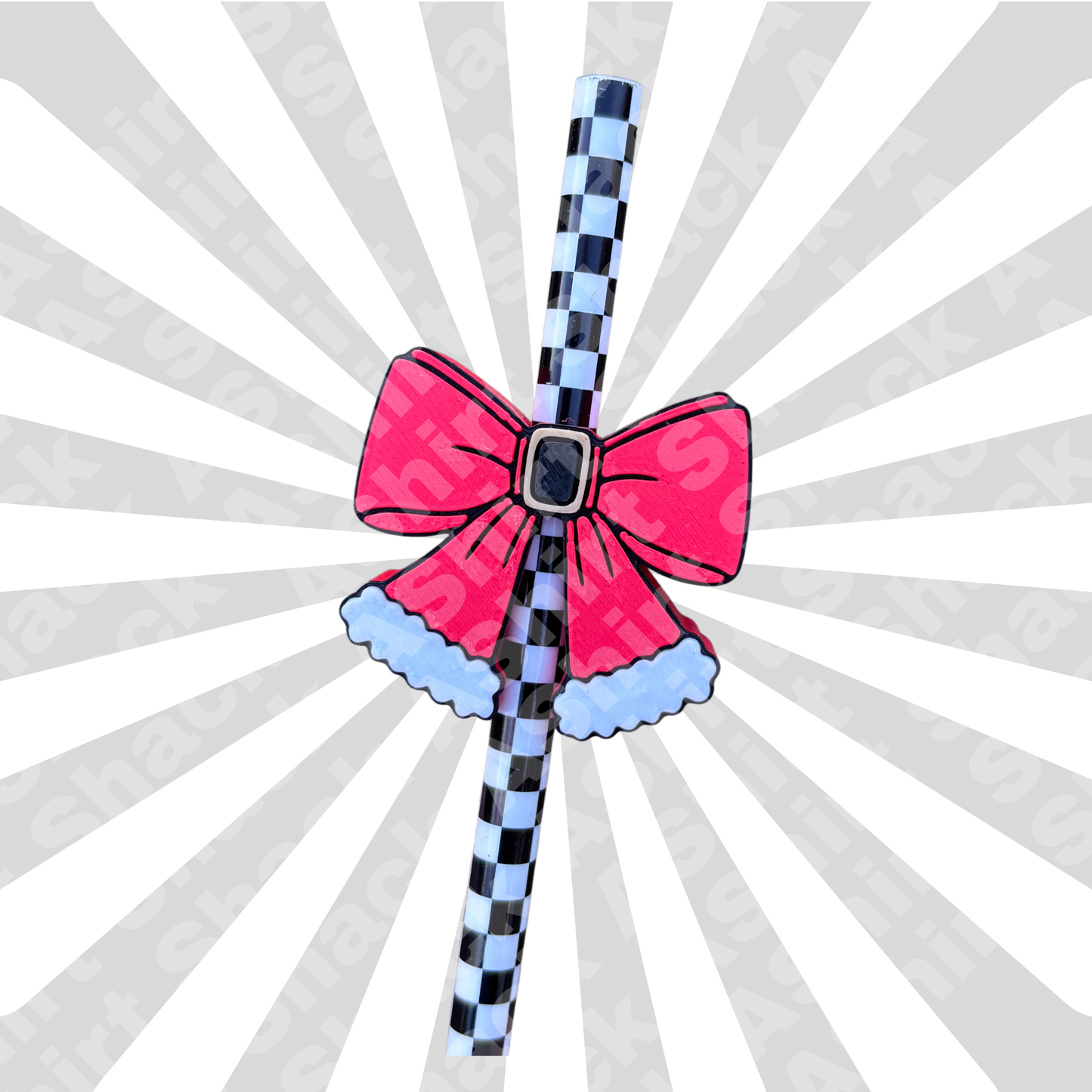 Santa Belt bow