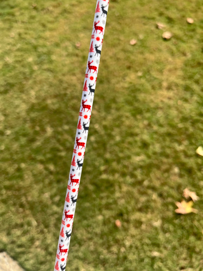 Christmas Deer Straw