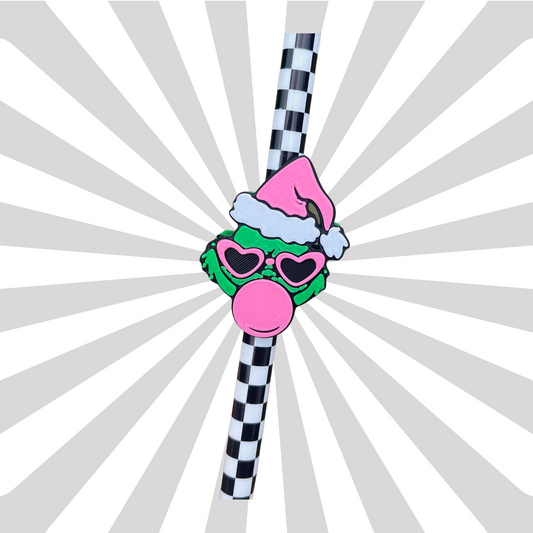 Bubble gum Grinch