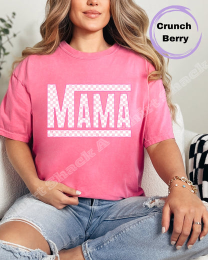 Pink Checkered Mama