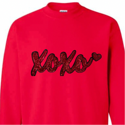 XOXO, Red Sequin Patch