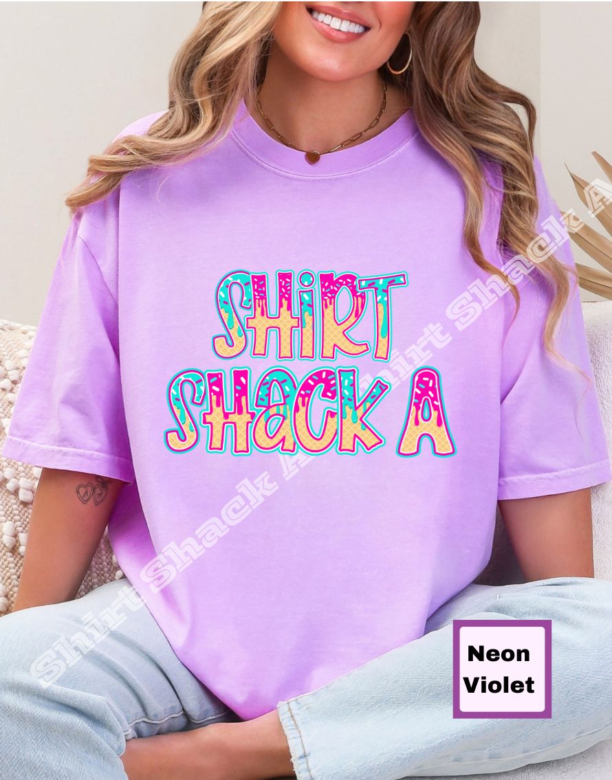 Shirt Shack A Ice Cream Drip