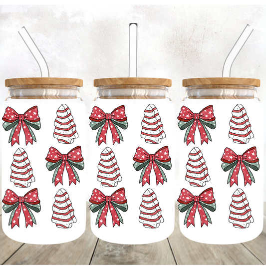 11.21 Cup Wrap #6 Tree Cake and Bows