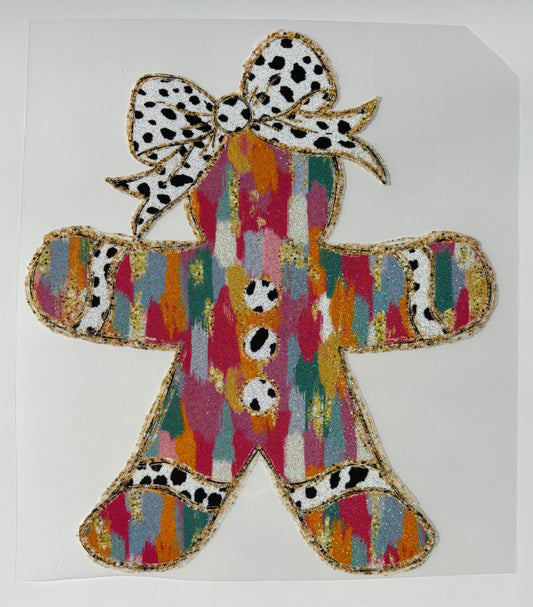 161 Watercolor Gingerbread