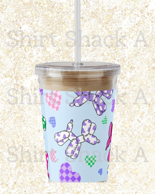 Balloon Dogs, Exclusive, Small Coffee Koozie