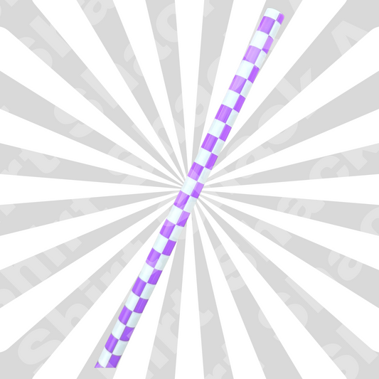 Purple Checkered
